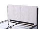 do quadro de madeira da cama de plataforma de 183x203cm tamanho dobro da rainha dos projetos