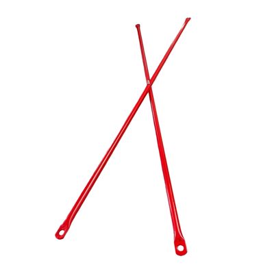 Travessas Cruzadas para Andaime de Aço Galvanizado Vermelho de 20MM