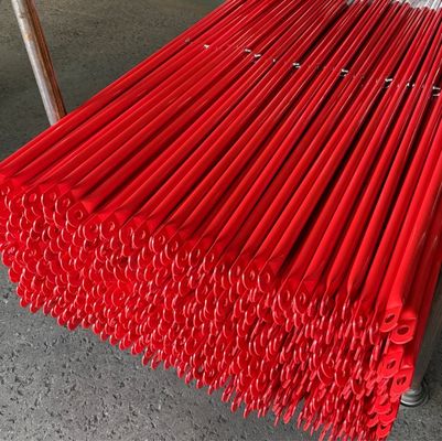Travessas Cruzadas para Andaime de Aço Galvanizado Vermelho de 20MM