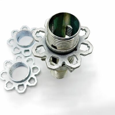 Porca de andaime personalizada em ferro fundido dúctil de precisão para estruturas de andaime estáveis