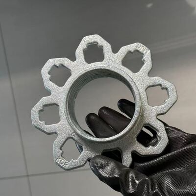 Porca de andaime personalizada em ferro fundido dúctil de precisão para estruturas de andaime estáveis