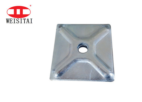 Arruela de chapa quadrada de aço galvanizado Q235 120*120*5mm